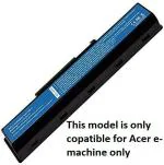 Maxelon Battery For Acer Emachines D520 D525 G725 E430 E525 E625 E627 E630 E725 G525 6 Cell Laptop Battery (Black)