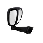 AllExtreme EXWAMB1 Car Bonnet Front Fender Rear Side Mirror Wide Angle View Compatible for Toyota Fortuner and Innova (Black)