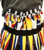 umbrella production belt gimmick stage magic trick