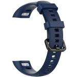 Sounce Blue Silicone Adjustable Honor Band 4, Honor Band 5 Watch Strap Band Bracelet