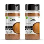 Namo Organics 200 GM Ceylon Cinnamon Powder Organic Ceylon Cinnamon Sticks Grounded SriLankan Dalchini Powder for Weight Loss l Cooking l Tea & Baking