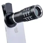 Drumstone Adjustable Focus 12x Zoom HD Pictures Metal Telescope Lens