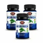 Osnia Vitamins and Minerals Moringa Extract 60 Capsules Supplement, 500 mg - Pack of 3