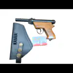 JGG JAIN GIFT GALLERY BROWN TOY GUN BLACK TOY GUN FREE 200 PELLETS WITH COVER