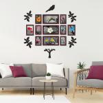 RANDOM Photo Frame Set for Wall | 11 Photo frames for Walls Decoration, Photo Album, Frame for wall Decoration | Wall Decor, Home Decor Items - Set of 11 (6''x10''=3pcs,5''x7''=2pcs,4''x6''=6pcs)