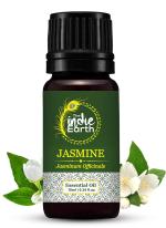 The Indie Earth 100% Pure & Undiluted Jasmine Essential Oil - Premium Jasmine Oil For Topical, Aromatherapy & DIY - Hair Care Oil - Sensual Massage Oil - Fragrance Oil - Directly Sourced From INDIA