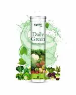 Vokin Biotech Daily Green Wholefood Multivitamin with Vitamin C, Zinc, B6, B12 for Immunity and Detox | Men & Women (20 Effervescent Tablets)