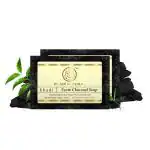 Khadi Natural Neem Charcoal Soap Pack Of 2 Soaps - 250 Gm
