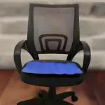 Healthtrek Cooling Gel Seat Cushion for Office Chair, Cars (Pack of 1, Blue)