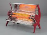 Innyexplore 2000W Stainless Steel Double Rod Room Heater, Orange