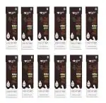 Nourish You Plant Based Millet Mlk with goodness of Ragi, Jowar, Bajra & Oats | Dairy Free | Anti-biotics free | Preservatives free | Healthy Vegan Creamy Mlk Unsweetened | No-added sugar | Chocolate Flavour Mlk | 2.4 L ( 200 ml each x 12 )