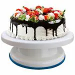 Urvi Kitchenware Cake Decorating Turntable Stand 360 Round Easy Rotate Revolving Cake Stand