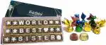 Birthday Chocolate Gift Box for Sister-World Best Sister Chocolate with 12 pc Assosrted Handmade Chocolates | Gift for Little/Elder Sister | Birthday, Rakhi/RakshaBandhan
