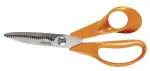 Fiskars Orange Swedish Sandvik Steel Classic Garden Scissors, 18 Cm