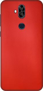 SRG INFOTECH Asus Zenfone 5 Lite ZC600KL Mobile Skin (Red Carbon Fibre)