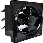 Hewa Ventilo 200mm (square) HIGH SPEED Exhaust fan for Kitchen Bathroom (Black) 200 mm Exhaust Fan (BLACK)