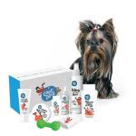 Captain Zack Yorkshire Terrier 8 in 1 Groom-Kit With Shampoo Conditioner Paw Butter Toy And Towel