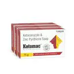 Ketomac Bathing Soap 3 x 75 g pack of 3