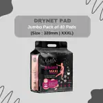 Cailin Care Leakage Free Sanitary Pads Sanitary Napkins (Total 40 Pads | XXXL | 320mm)
