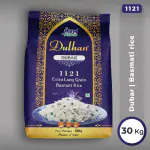 Dulhan Daily Premium 30 kg basmati rice| Chawal | 1121| Dubar Basmati