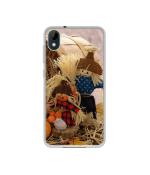 Casotec Vegetable Design Printed Silicon Soft TPU Back Case Cover for HTC Desire 825