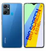 Fastship Rubber Back Cover for Infinix X6823C / Smart 6Plus - Transparent