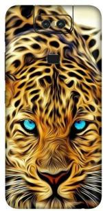 instyler Asus Zenfone 6z Matte Vinyl Tiger Printed Mobile Skin Sticker with Scratch Resistant Lamination