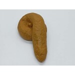 WIZERDY Fake Poop Gag Toy / Fake Potty Prank Toy / Fake Shit TURD Soft Rubber Toy Yellow
