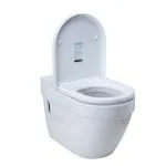 JAQUAR OPAL Range Rimless Wall Mount WATER CLOSET / TOILET BOWL (White) | 360x585x415 mm, UF Soft Close Seat Cover | Western Toilet/Water Closet(EWC) For Bathroom | OPS-WHT-15951UF