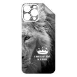 FCS Printed Mobile Back Skin Sticker Vinyl For Infinix Hot 11 2022 Lion Back Skin (FCS-54)