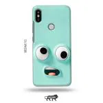 Tweakymod Printed Funny FAce Emoji Back Cover For Redmi Y2