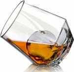 VRLSE Hexa Shape Juice Glass Water Glass Premium Geometric Design for Water & Juice