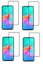 Vizio Infinix Smart HD Transparent Tempered Glass Anti-Glare and Scratch Resistant Screen Protector with Dry and Wet Wipe 16 x 9 x 1.3 cm (Pack of 4)