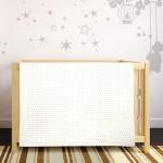 Baby Moo Mini Star White Bubble Blanket