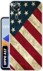 Case Club Multicolor Silicon Back Cover For Oppo A17