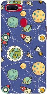 SIYAPA Oppo A5S, Oppo A7 Multicolor Plastic Scratch Resistant Grip Case Mobile Back Cover