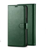 ClickCase Vintage Series For LG Stylus 3 Green Faux Leather Mobile Wallet Flip Cover