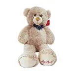 Hamleys Bear Wally 90Cm Multicolour Plush Soft Toys For Girls and Boys, 2 Yrs+