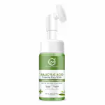 Nuerma Science Salicylic Acid Foaming Face Wash with Tea Tree Oil, Tulsi, Neem Extract for Controlling Acne, Excess Sebum, Blackheads, Whiteheads, Dull Skin Tone & Boost Inner Glow (150 ml)
