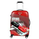 Humty Dumty Disney HD Car Red Polycarbonate Stylish Kid's Hardcase Trolley Bag 56 cm