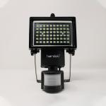 Hardoll Plastic Wall Mounted Motion Sensor Garden Outdoor Solar Light 60 LED