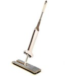 MIRANSHI ENTERPRISE Stainless Steel Fiber Self-Wringing Double Sided Flat Mop Telescopic Comfort Mop