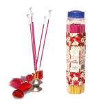Nivira Rose Blossom Agarbatti Incence Stick | Long-Lasting Natural Fragrance (Lo Smoke) for Divine & Special Puja Experience, Festivals, Occasions, Ideal for Gifting