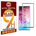 Kite Digital Samsung Note 10 Plus Black 5D/6D/11D/21D Premium Tempered Glass Screen Protector Slim 9H Hard 2.5D (Pack of 3)