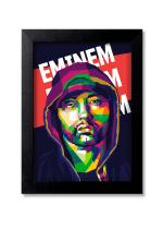 Blue Nexus Eminem The Rap God Wall Poster with Wall Frame Room Art Painting Collection A4 size 10x13