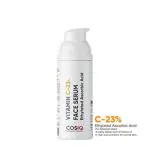 COS-IQ Vitamin C-23% Face Serum Only 2 Ingredients Safe Effective Skin Brightening Serum For Glowing Skin, Protects Against Ageing, Wrinkles, Fine Lines And Pigmentation 30 ml
