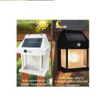 Epriko-Tungsten Bulb led Solar Outdoor Garden Wall Light with Sensor Wireless Solar Wall lamp-2Pcs