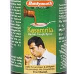 Baidyanath Jhansi Kasamrita Herbal Cough Syrup 200ml, Relieves irritation Throat, Cold & Cough