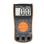 R-TEK Digital Multimeter Voltmeter Smart Electrical Tester Measures Voltage Current Resistance Continuity Capacitance Temperature Frequency Auto Ranging 2000 Counts TRMS (with battery)