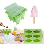 Yellowcult Green Silicone Ice Cube Moulds & Trays